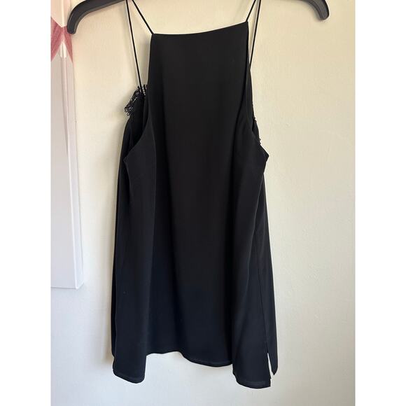 CAMI NYC Charlie Charmeuse Silk Tank in Black NWOT Small - Picture 7 of 7